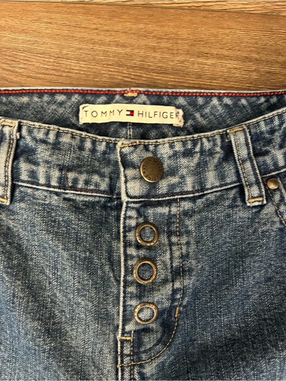 Vintage 2004 Tommy Hilfiger Women’s 10 Y2K 100% Cotton Jeans